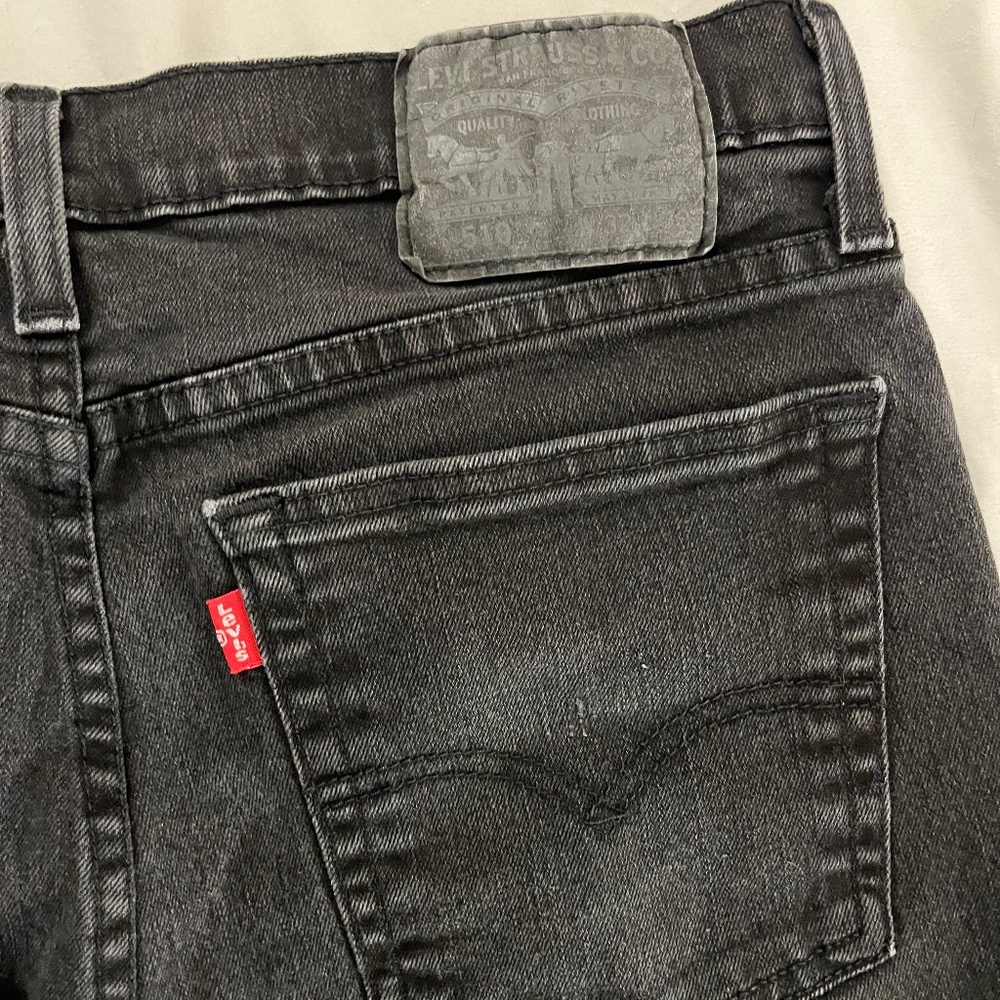 LEVI'S 510, W32 L30, Black, PC9-05510-0862